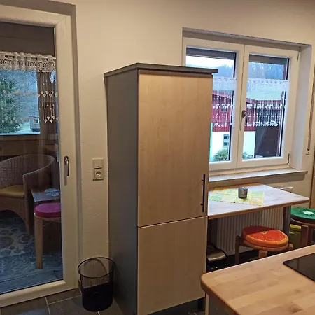 Ferienwohnung Reitstation Roßmühle Gräfendorf Exterior foto